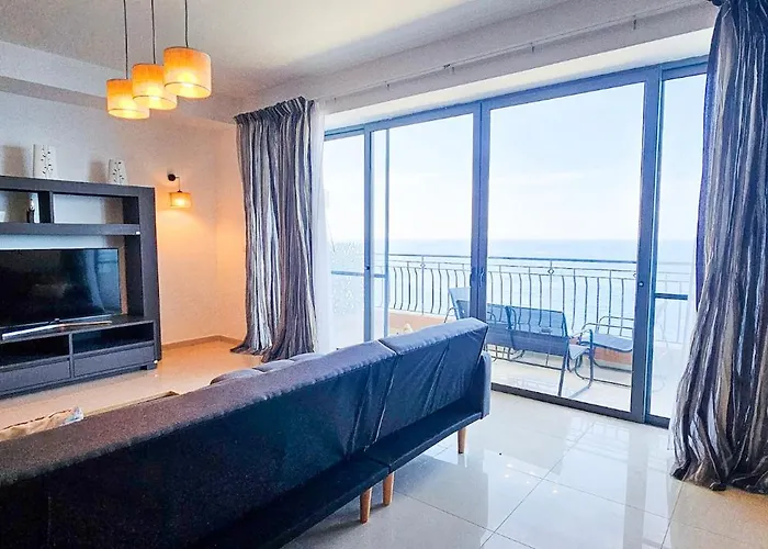 Lejlighed Seafront 3-bedroom In With Panoramic Sea View 3